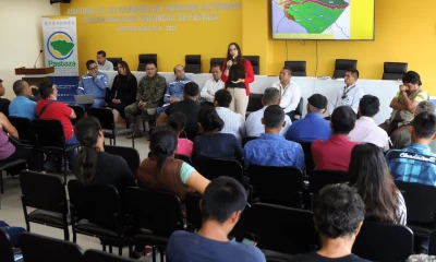 Comunidades de Arajuno piden el asfaltado de 50 kilómetros / Foto: cortesía Secretaría Técnica de la Amazonía