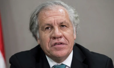 Luis Almagro advierte "discursos golpistas" contra Lasso / Foto: EFE