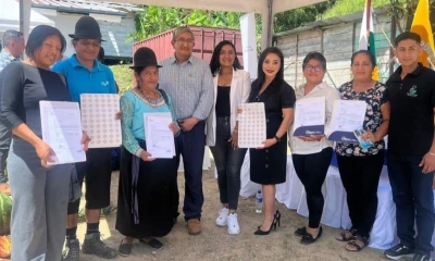 Los beneficiarios pertenecen a las poblaciones de Palanda, Chinchipe, Zamora, Yacuambi y Nangaritza / Foto: cortesía MAG