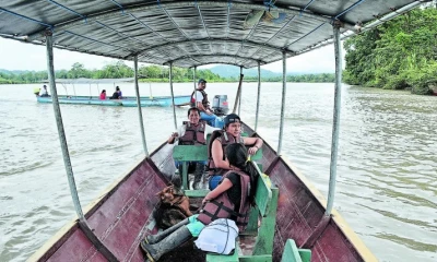 Diversidad. Los turistas conocen las riquezas naturales ubicadas en las selvas amazónicas, las comunidades indígenas al llegar les dan la bienvenida. Foto: Expreso