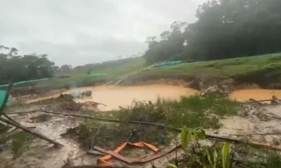 La minería ilegal en Putumayo recibió un nuevo golpe por parte de las Fuerzas Militares. / Foto: Ejército Nacional de Colombia