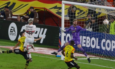 Barcelona cayó 0-2 frente a Sao Paulo en Guayaquil / Foto: EFE