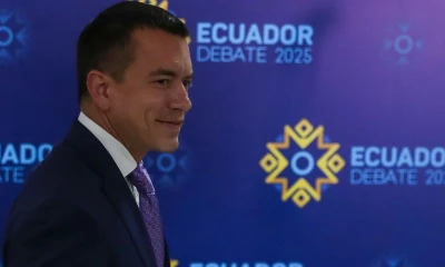 Noboa apeló a la necesidad de contar con un mandato completo para consolidar sus reformas y lucha contra el crimen organizado / Foto: EFE