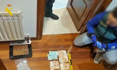 2,5 toneladas de cocaína procedentes de Ecuador fueron intervenidas en España / Foto: cortesía Guardia Civil de España