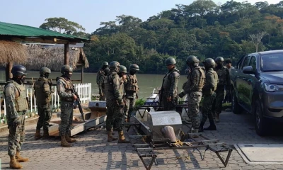 Los militares ordenaron a los presos realizar una limpieza profunda del Centro de Detención/ Foto: cortesía Ejército