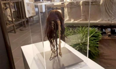 Patrimonio. Imagen de la tzanza que estuvo casi un siglo en El Vaticano. 