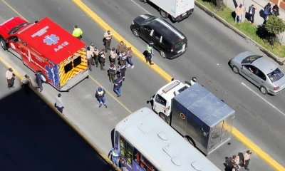 La Empresa de Transporte informó de que "luego de ser atendida por los cuerpos de socorro, el ciudadano falleció"/ Foto: cortesía 