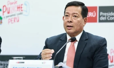 Arana se pronunció sobre la recien te emisión de bonos a favor de la petrolera / Foto: cortesía Consejo de Ministros 