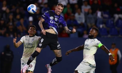 El uruguayo Renzo López anotó el gol de la victoria sobre Orense / Foto: cortesía Independiente del Valle