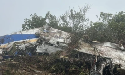 Los restos del avión fueron hallados por campesinos de la aldea Curacica / Foto: EFE