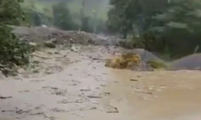 Las lluvias siguen causando destrozos en la Amazonía / Foto: cortesía del Servicio Nacional de Gestión de Riesgos y Emergencias del Ecuador (SNGRE))