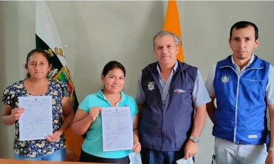 Emprendedores de Zamora Chinchipe recibieron notificaciones sanitarias / Foto:cortesía Ministerio de Agricultura