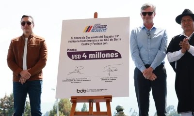 El presidente Daniel Noboa estuvo ayer en Ambato / Foto: cortesía Presidencia