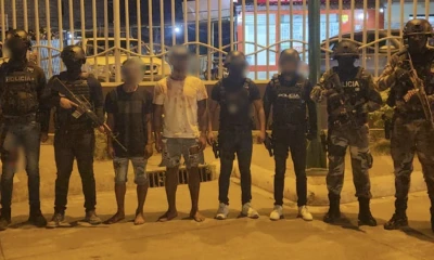 El secuestro se produjo en Esmeraldas / Foto: cortesía Policía Nacional 