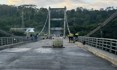  El puente tiene dos carriles y 200 metro de longitud  / Foto: cortesía MTOP