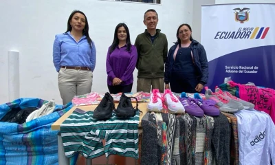 La mercadería fue incautada en varios operativos anti-contrabando/ Foto: cortesía MIES
