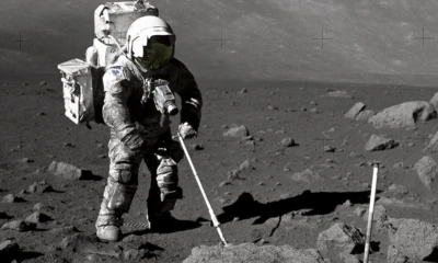 Los investigadores han utilizado cristales traídos de la Luna por los astronautas del Apolo en 1972 para calcular el momento de la formación lunar / Foto: EFE