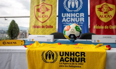 Aucas y ACNUR buscan promover la empatía y solidaridad hacia las personas que no han tenido más opción que salir de sus países / Foto: cortesía Aucas