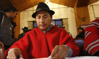 Leonidas Iza pide reanudar diálogo con el Gobierno / Foto: EFE