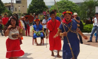 Los siekopais compartieron su danza con el público. Foto: Expreso