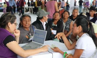 25 instituciones públicas ofrecieron sus servicios en Puerto Napo / Foto: cortesía MIES