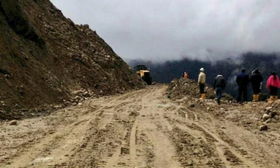 En 14 provincias se han registrado 62 eventos peligrosos por lluvias. Foto: Obras Públicas Ec. Foto: Ecuavisa