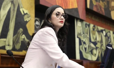 Viviana Veloz, de la Revolución Ciudadana, es la actual presidenta de la Asamblea Nacional / Foto: cortesía Asamblea Nacional