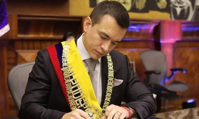 En su primer discurso como presidente dijo que tiene una visión renovada./ Foto: cortesía Presidencia