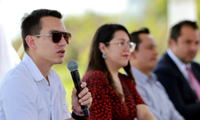 Daniel Noboa, aseveró que esta investigación "cambiará la historia energética" del país / Foto: EFE