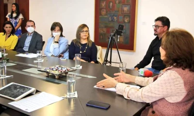 La ministra apuntó que el aislamiento y distanciamiento afectó el tejido social y destacó el proceso de vacunación como puntal para retomar las actividades / Foto: cortesía minsiterio de Cultura