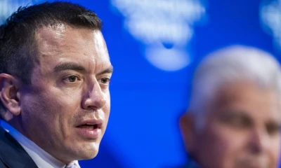 Noboa consideró que "la mayoría de ellos que están muy felices con la caída de Maduro / Foto: EFE