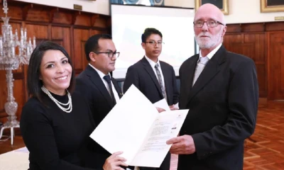 La ceremonia tuvo lugar en los salones de la Cancillería / Foto: cortesía Cancillería