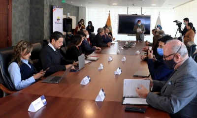 Petroecuador firmó contrato modificatorio con cuatro empresas navieras / Foto: cortesía Petroecuador