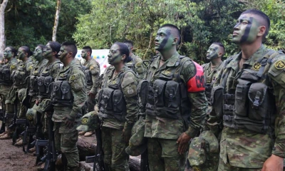 Las graduaciones se llevaron a cabo en Pastaza y Tungurahua./ Foto: cortesía Ejército