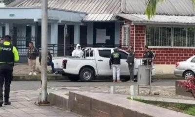 El robo ocurrió en el Cuartel Centro de la Policía Nacional en Puyo / Foto: cortesía Código Digital
