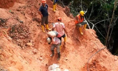 La producción aurífera ilegal genera alrededor de USD 300.000 diarios para grupos criminales / Foto: cortesía Ministerio de Minería
