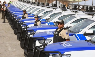 El nuevo equipamiento será destinado a tareas de patrullaje, control territorial y operativos contra estructuras criminales / Foto: cortesía Presidencia