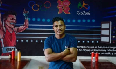 Quipo consiguió un diploma olímpico en los Juegos de Río 2016, en la división de los 49 kilogramos. Foto: El Telégrafo