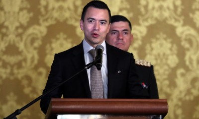 Este viaje de Noboa será el primero de carácter oficial que realice el mandatario ecuatoriano / Foto: EFE