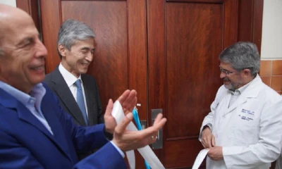 La donación se ha venido efectuando desde el año pasado, pero este jueves se desarrolló la ceremonia oficial de entrega de los equipos / Foto: cortesía Ministerio de Salud