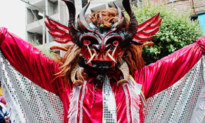 Ecuador rinde tributo a los "Diablos de Píllaro" / Foto: Cortesía del Ministerio de Educación