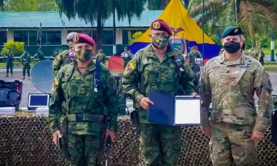 Las Fuerzas Armadas reciben apoyo de Estados Unidos / foto cortesía Embajada de los Estados Unidos