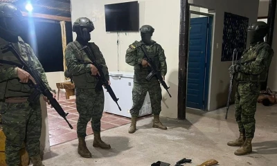 4 personas armadas incumplieron la medida de restricción de movilidad/ Foto: cortesía ejército