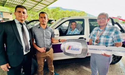 Productores de Centinela del Cóndor, Palanda, Chinchipe, Morona, Santiago y Logroño recibieron Umas / Foto: cortesía MAG