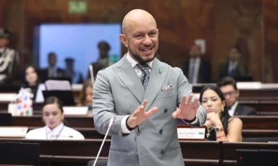 Andrés Castillo, asambleísta de ADN, responsabilizó al correísmo por el fallo adverso en el caso Chevron / Foto: cortesía 
