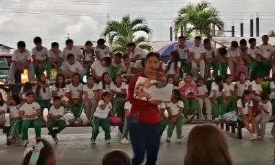 La actividad fue organizada en conjunto con el Gobierno Autónomo Descentralizado (GAD) de Sacha y el grupo cultural Girándula / Foto: Captura de pantalla