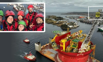 Los acusados se comprometen a no acercarse a cuatro explotaciones en Shell en el Mar del Norte por un periodo de entre 5 y 10 años / Foto: cortesía Greenpeace