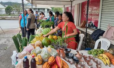 Un total de 25 emprendedoras se reunieron en este evento, que objetivo principal impulsar y promover la economía local / Foto: cortesía MIES