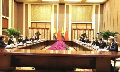 Ecuador y China comienzan a negociar un tratado de libre comercio / Foto: EFE