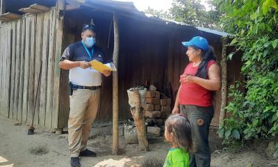 El MIES constata los servicios de desarrollo infantil en Palanda / Foto: cortesía MIES
